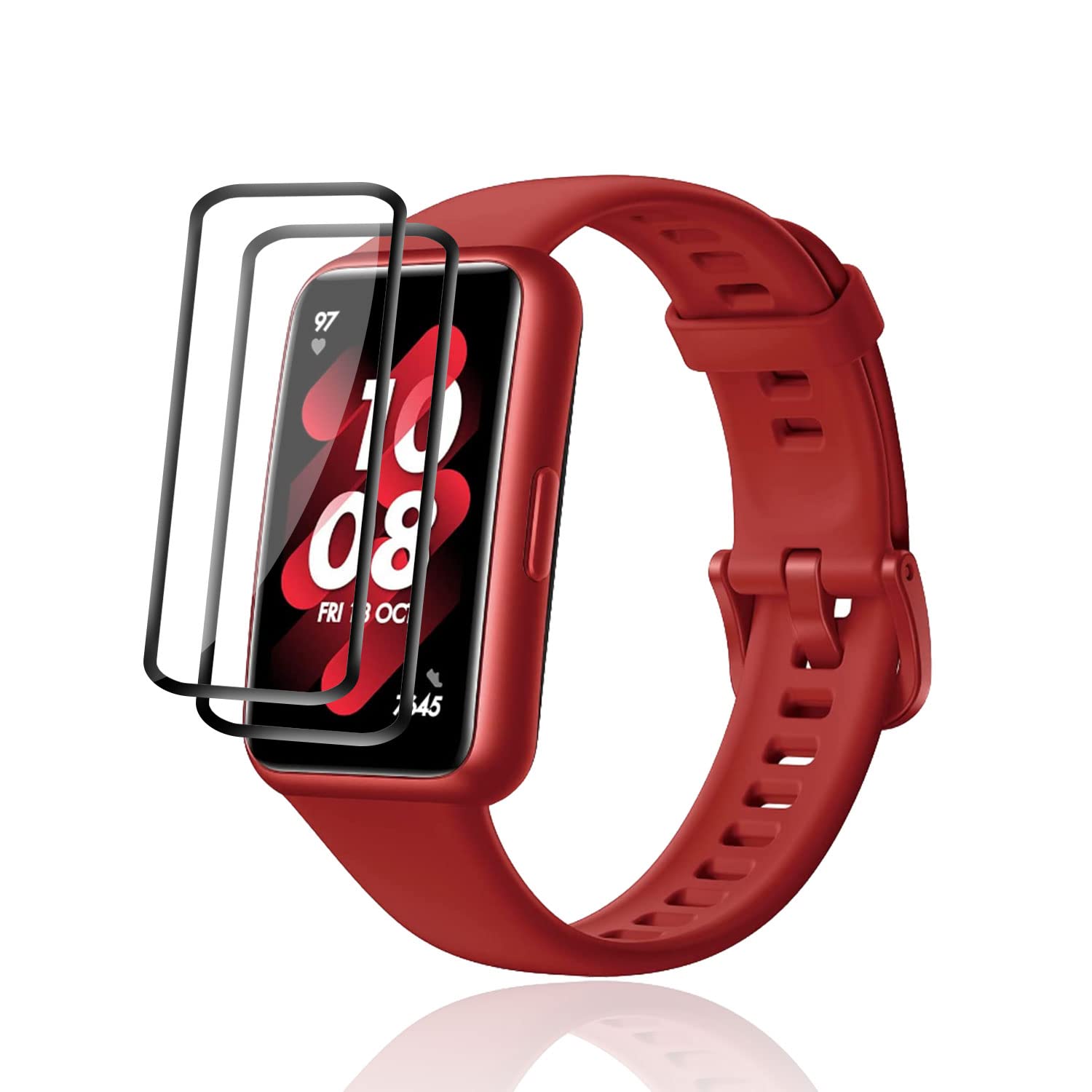 Amazon.co.jp: 【2枚入り】For HUAWEI スマートウォッチ Band 7 