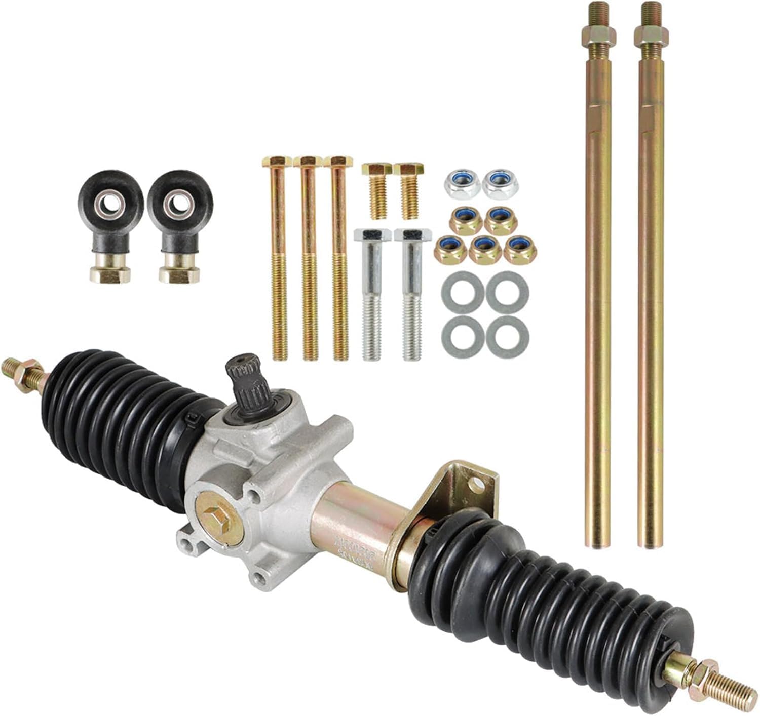 Steering Rack and Pinion Assembly 1823902 with Tie Rod Ends Replacement for 2013 2014 2015 2016 2017 2018 Polaris Ranger XP 900 HST BRUTUS