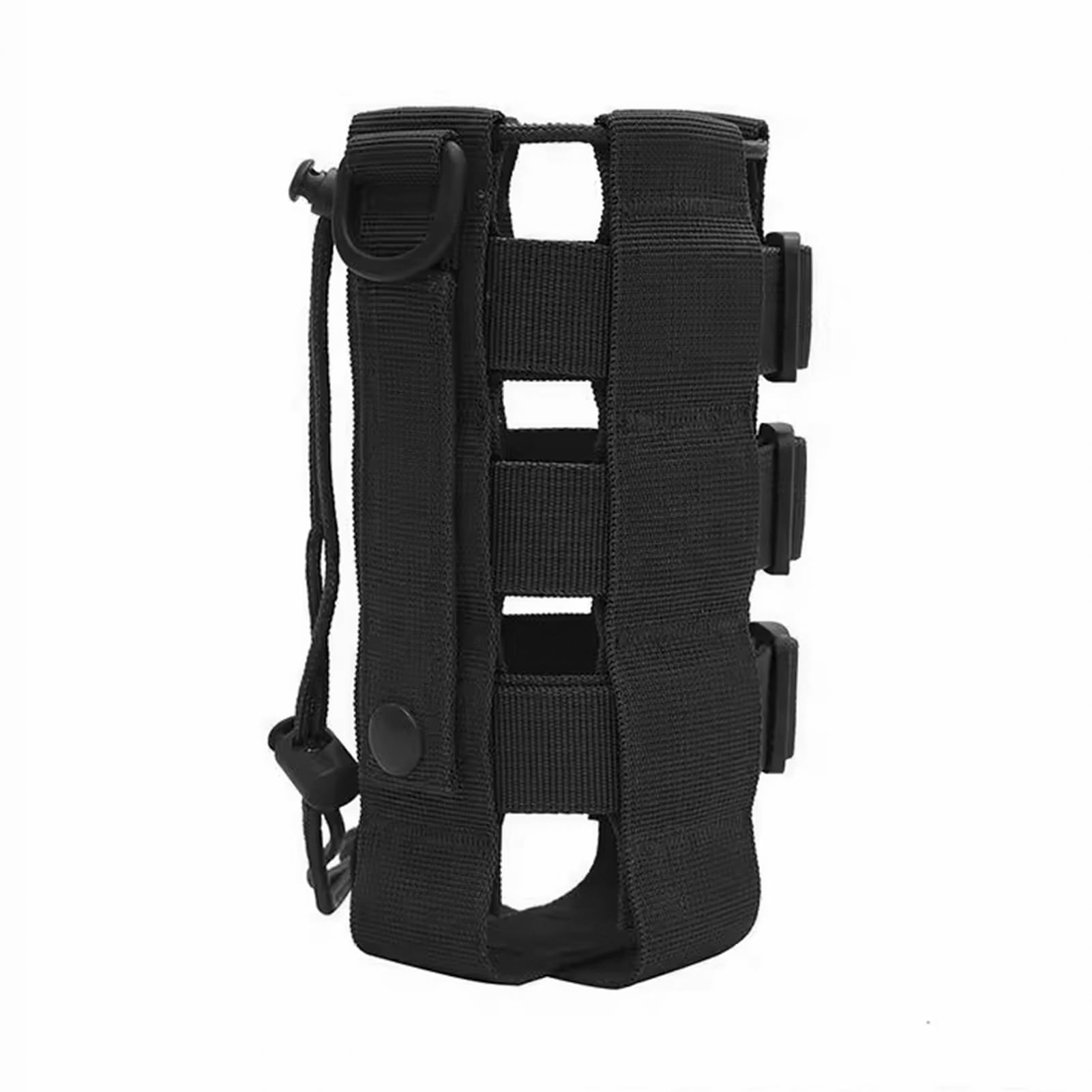 Bolsa Táctica Militar para Botella de Agua al Aire Libre，Soporte Ajustable Impermeable para Correr, Senderismo, Ciclismo, Camping