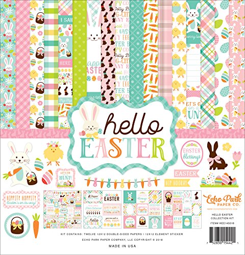 Echo Park Paper Company Hello Easter Collection Kit