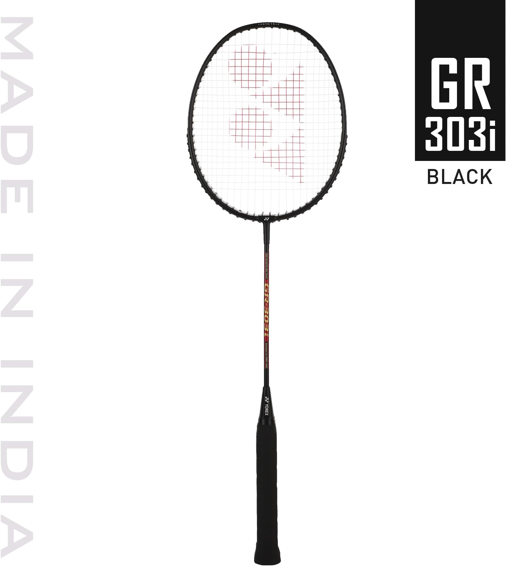 GR 303 Aluminium Blend Badminton Racquet with Full Cover