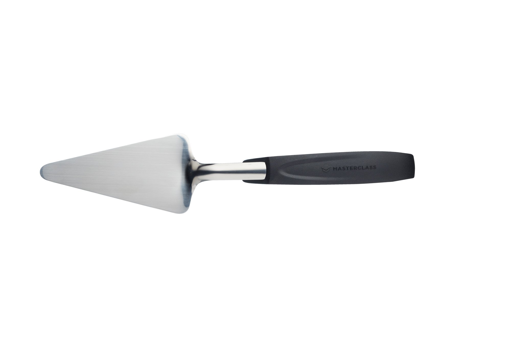 MasterClass Colour-Coded Catering-Quality Stainless Steel Cake Slicer / Server, 32 cm (12.5") - Black (General)