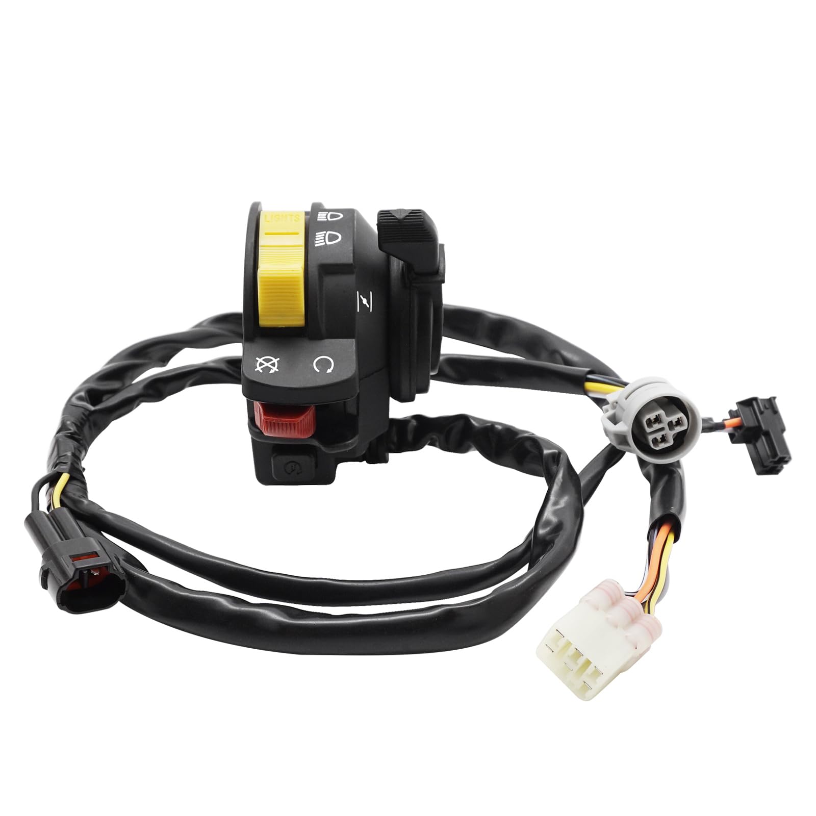Interruptor manillar izquierdo para Suzuki LTZ-400 QuadSport Z 400 03-04 | 37400-07G90 37400-07G11 37400-07G10