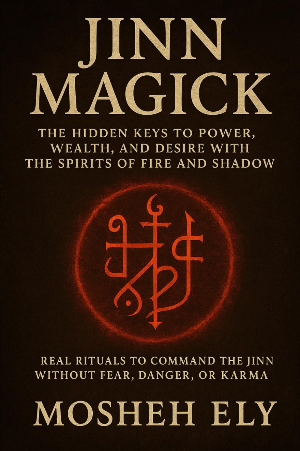 JINN MAGICK: The Hidden Keys to Power, Wealth, and Desire with the Spirits of Fire and Shadow      Paperback – October 30, 2025