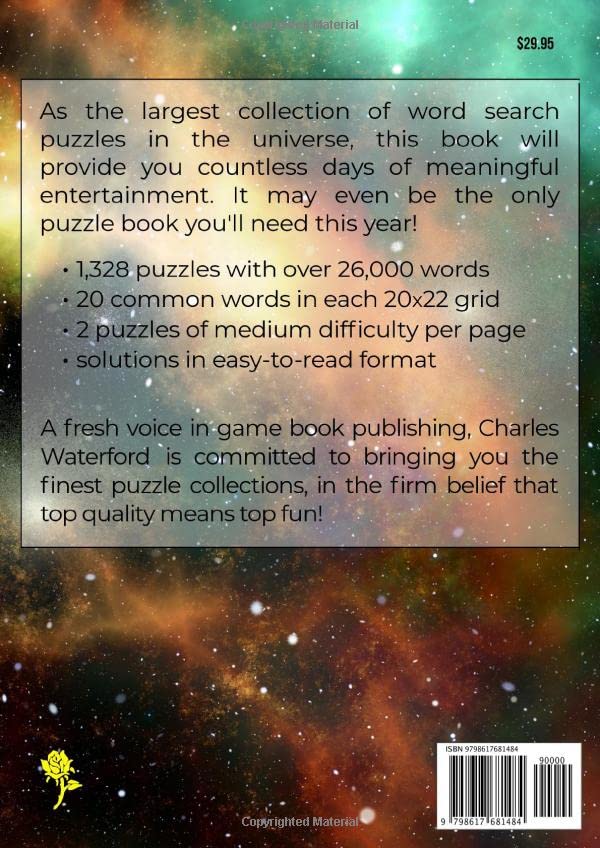 The Biggest Word Search Book in the Universe: 1,328 Puzzles (Volume 5)