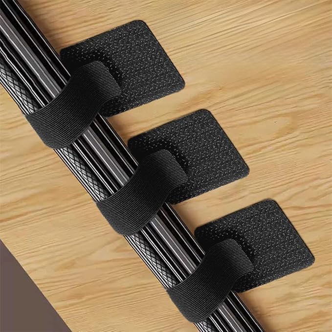 20 Pcs Cable Organizer Cord Organizer Cable Ties Deskback Cord Management Straps Desk Accessories