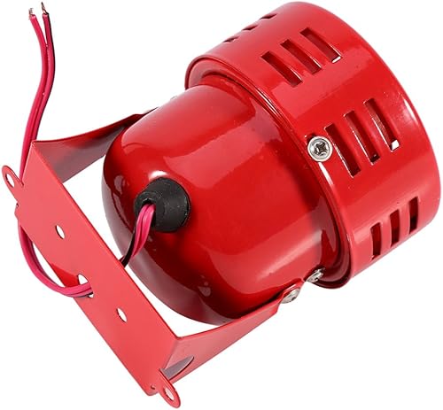 Miniatura 4 de 12V coche eléctrico camión motocicleta conducido aire incursión sirena cuerno alarma fuerte 50s rojo
