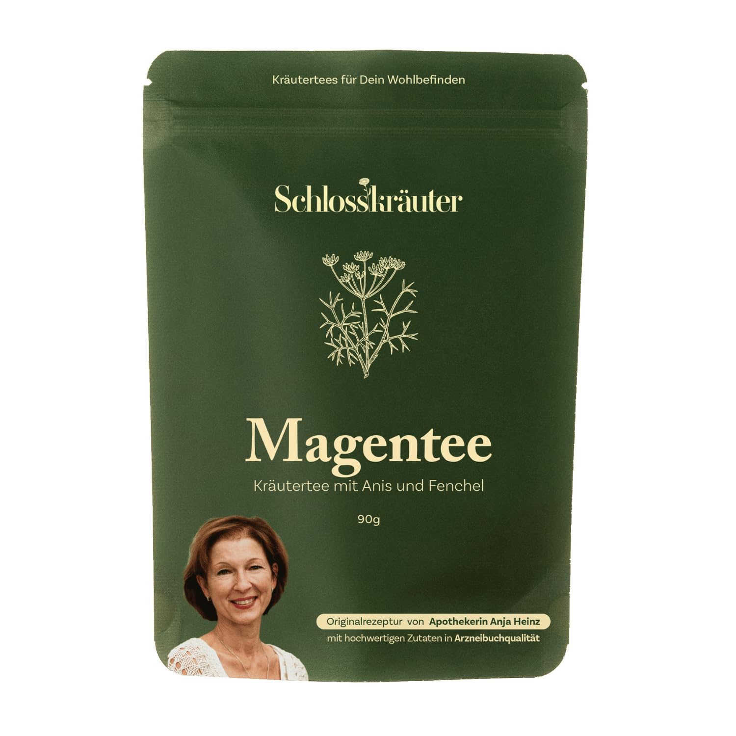 Magentee Magen & Darm Tee | Krutertee lose mit Anis & Fenchel | 100%  natrlich ohne knstliche Zustze | Untersttzung der Magendarm Funktion,  Darmflora & natrliche Darmreinigung : Amazon.de: Lebensmittel & Getrnke