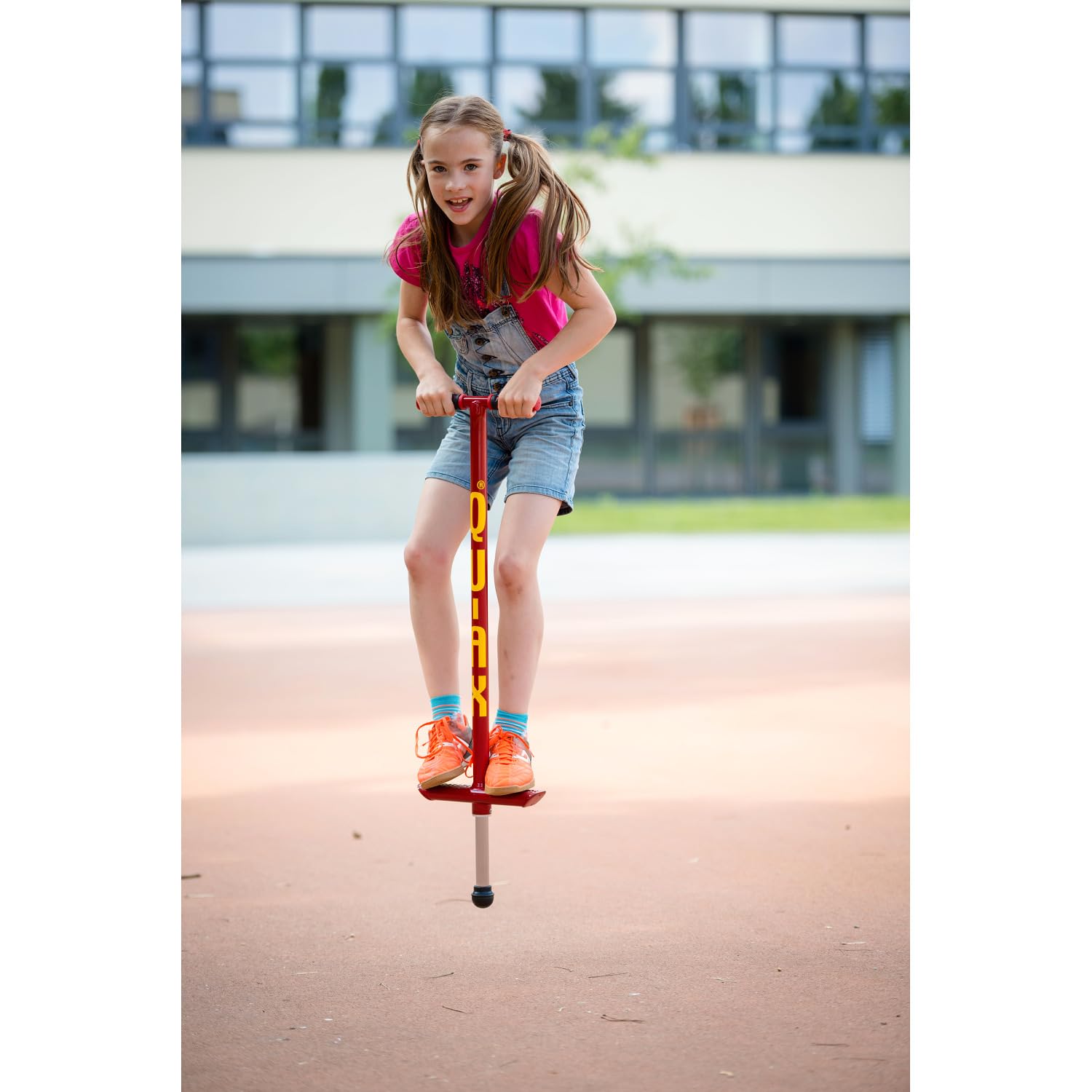 QU-AX Pogostick Rojo 20-30 kg Peso Corporal Modelo Actual