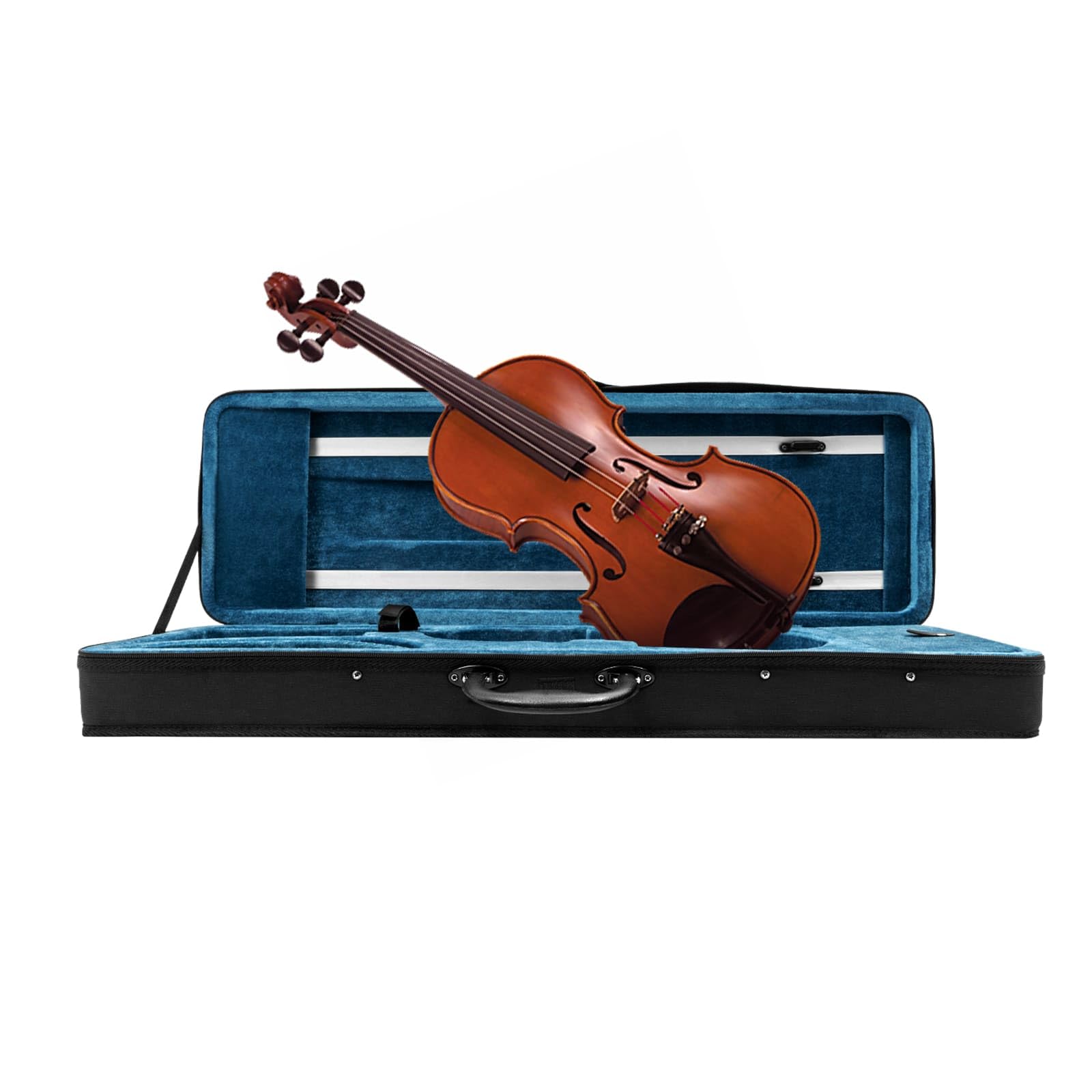Étui pour Violon 4/4, Tissu Oxford Renforcé Imperméable, Léger 1,7 kg Portable, avec Poignée, Bretelles Amovibles et Réglables, Compartiments Multiples