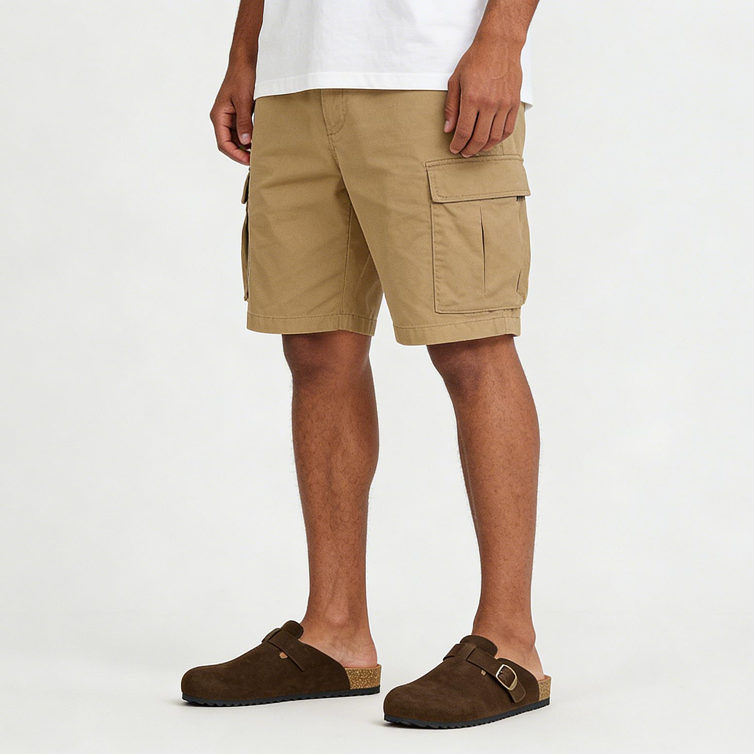 Sabot Donna Ciabatte Uomo Chiuse con Comodo Pantofole in Pelle Scarpe da Giardino Traspirante Sandali Ciabatta 36-46