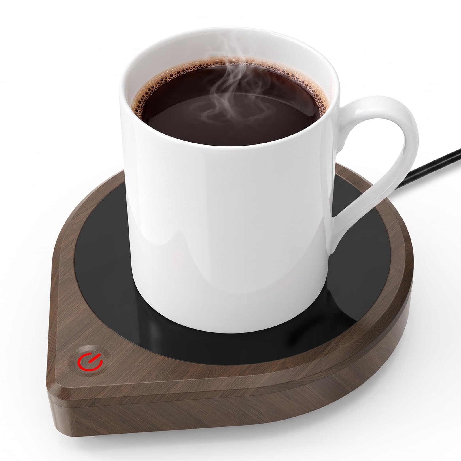 Coanto Coffee Mug Warmer, Cup Warmer for Desk, 3 Temp, 4H Auto Shut Off