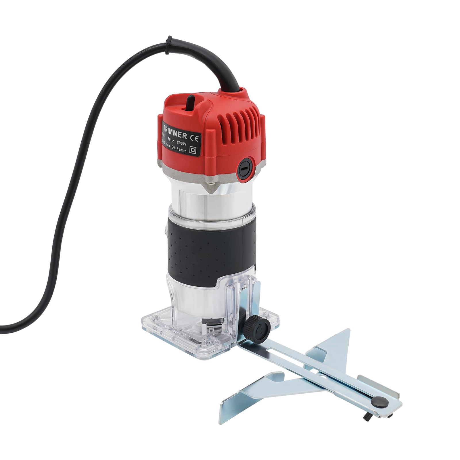 Fresa elettrica da 800 W, fresatrice a mano per legno, fresatrice a mano, può essere utilizzata per scanalature di legno, per tagliare i bordi