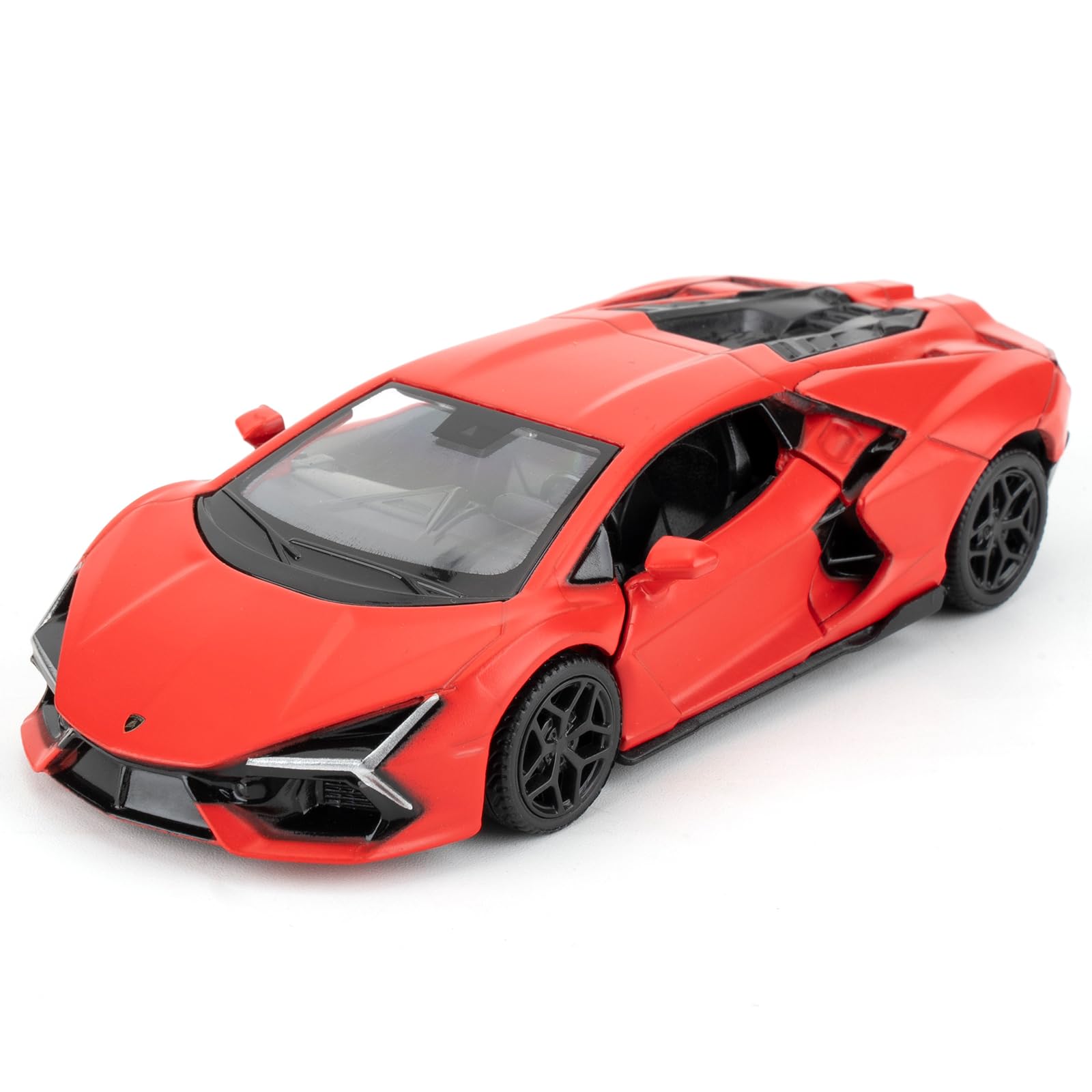 1/36 Lamborghini Reventon Toy Car, Model Car with Pull Back Function, Model Toys with Open Door, Suitable for Collection and Gift for Kids Toys Red