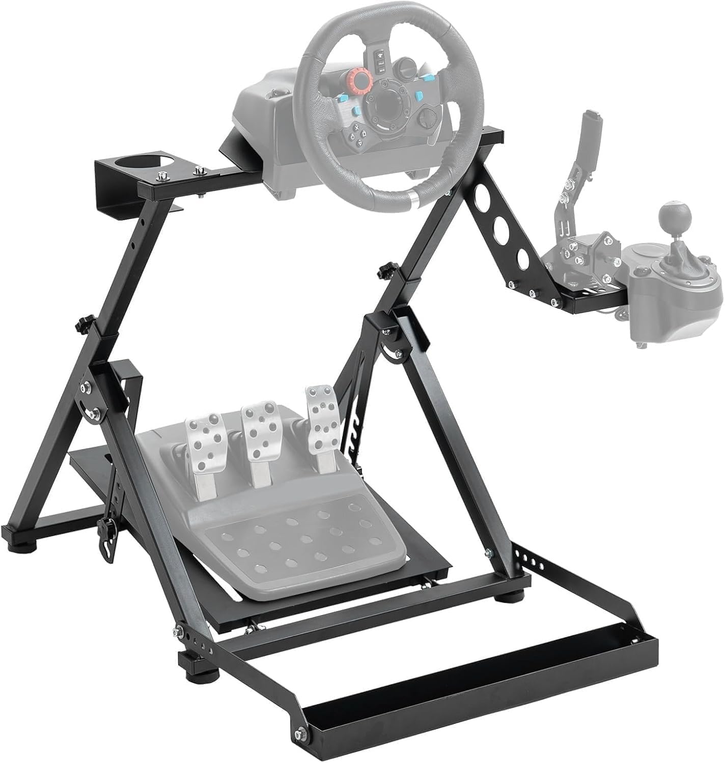 Amazon.com: Hottoby X-Shaped Foldable Racing Steering Wheel Stand