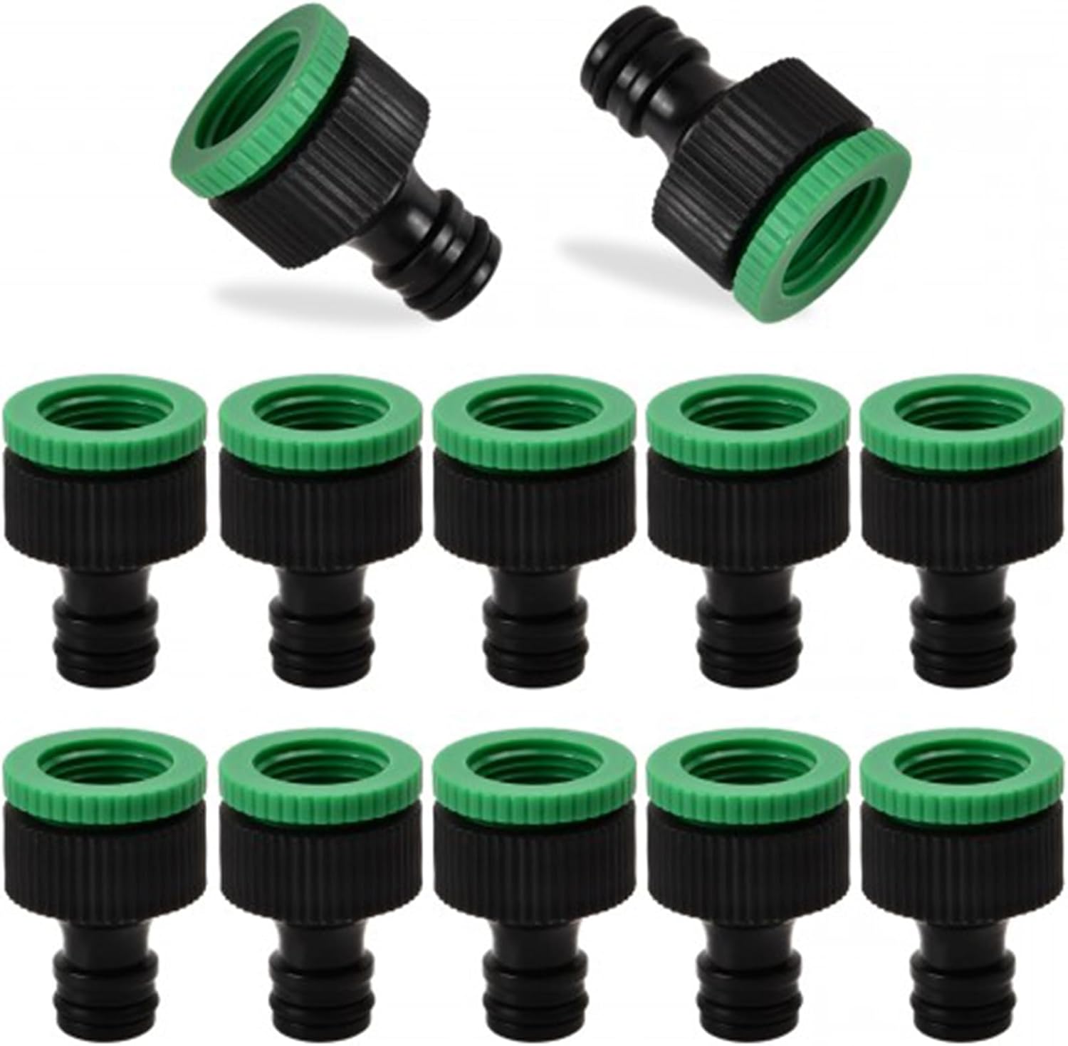 Hejo Raccordi Per Tubi Irrigazione, Attacchi Rapidi Da 1/2'' Raccordi Per Tubo Da Giardino - Foto 3