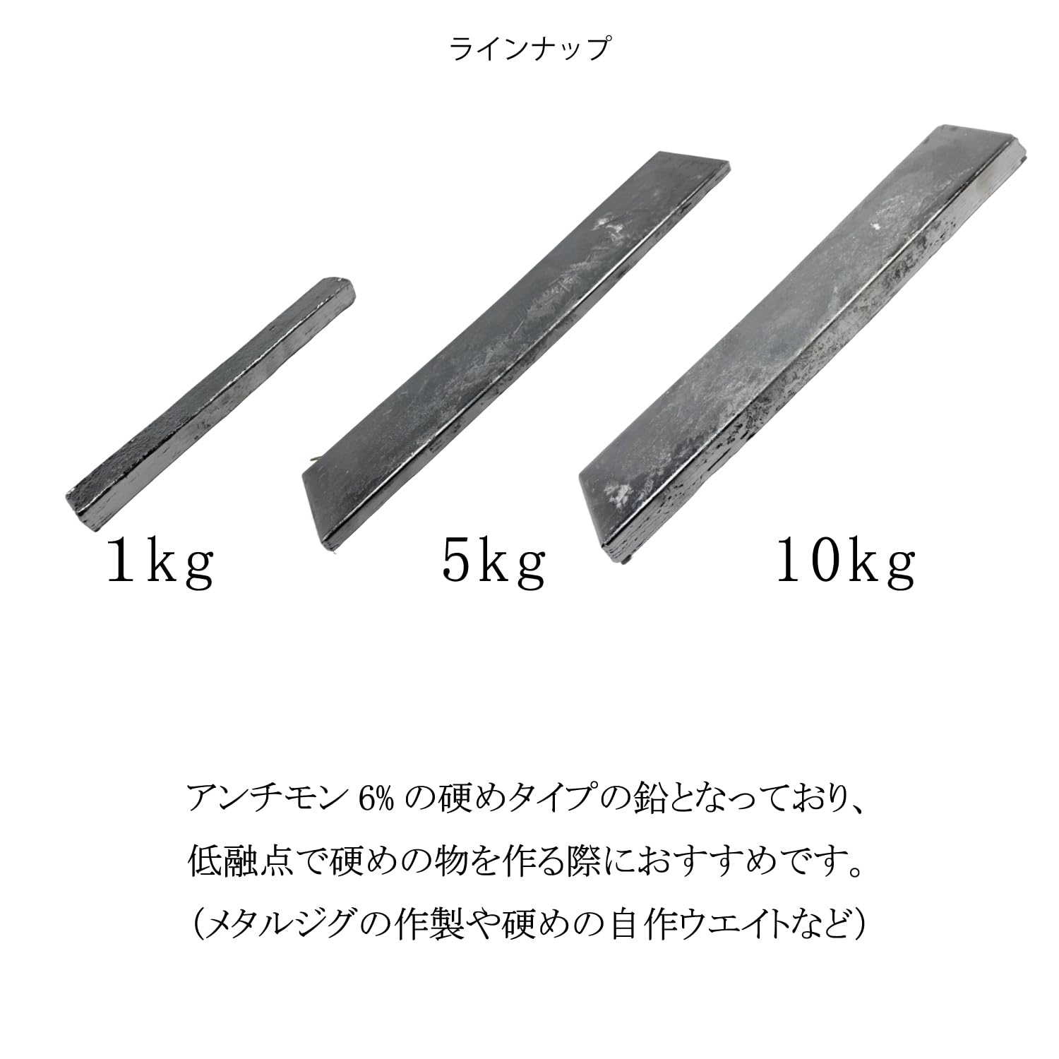 鉛　インゴット　メタルジグ作製用　20kg 鉛 インゴット メタルジグ作製用 20kg