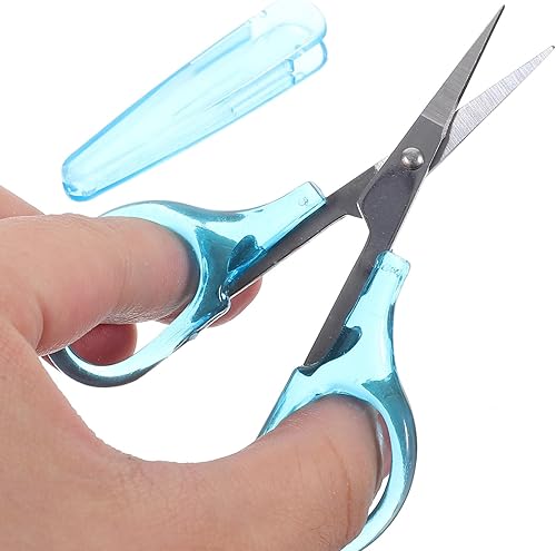 Miniatura 7 de EXCEART 2 piezas de bordado de acero inoxidable para hilo mini cubierta protectora ligera y portátil para proyectos de bricolaje