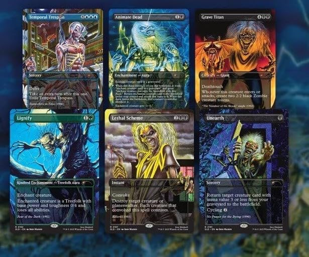 Magic the Gathering Secret Lair x Iron Maiden: Album Art​ (Non