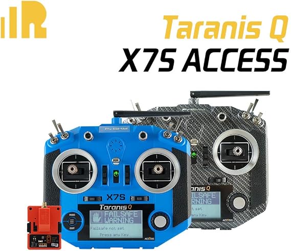 FrSky 2.4GHz Taranis Q X7S Access Transmitter with R9M 2019 (Blue)