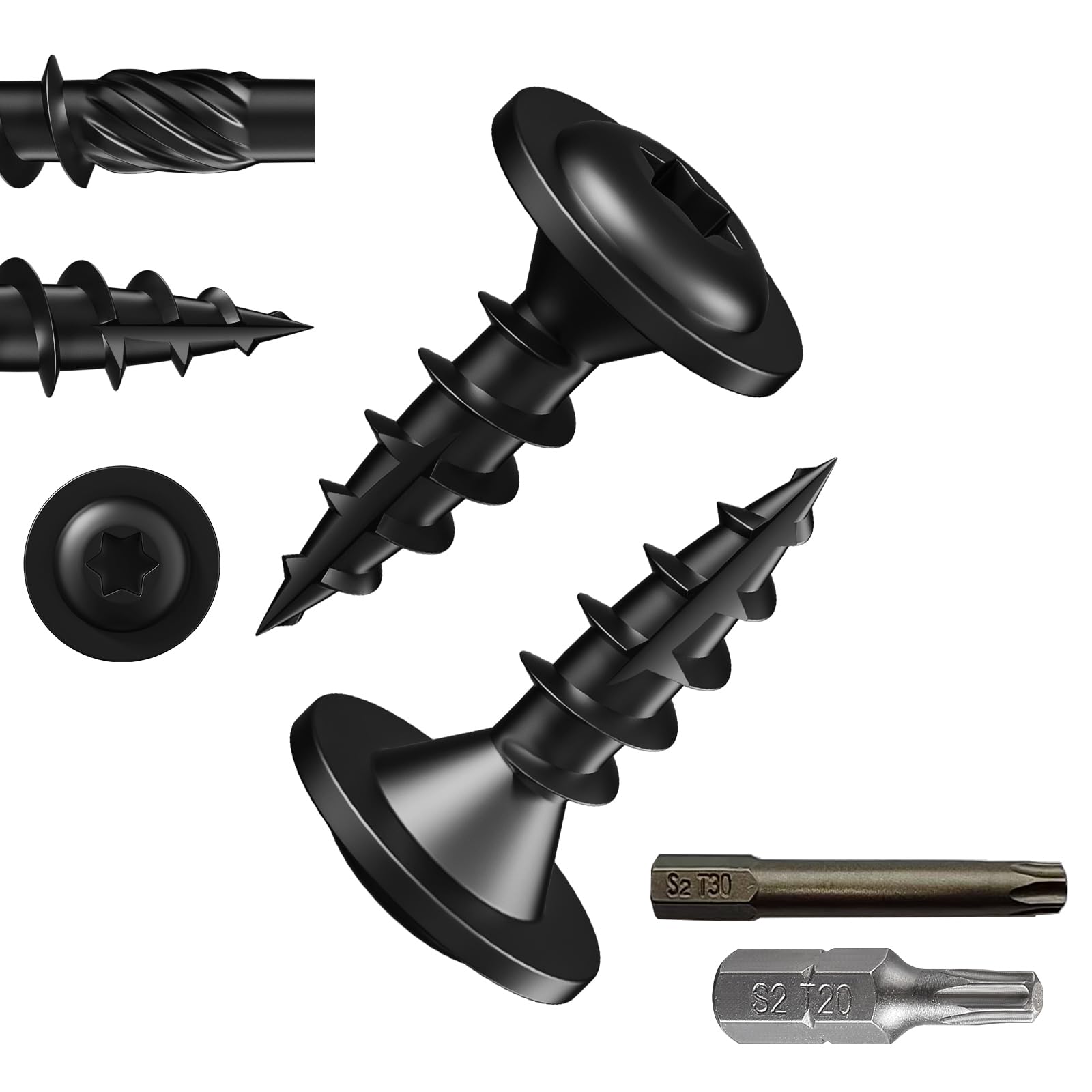 Wensilon Lag Screws - 91PCS Structural Screws -31 Wensilon Lag Screws - 91PCS Structural Screws -31