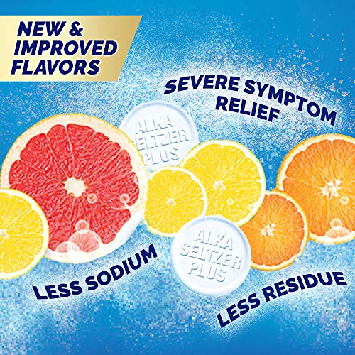 Alka-Seltzer Plus Severe Non-Drowsy Cold & Flu Powerfast Fizz Citrus Effervescent Tablets 20 Count (Pack Of 1) #TOP1