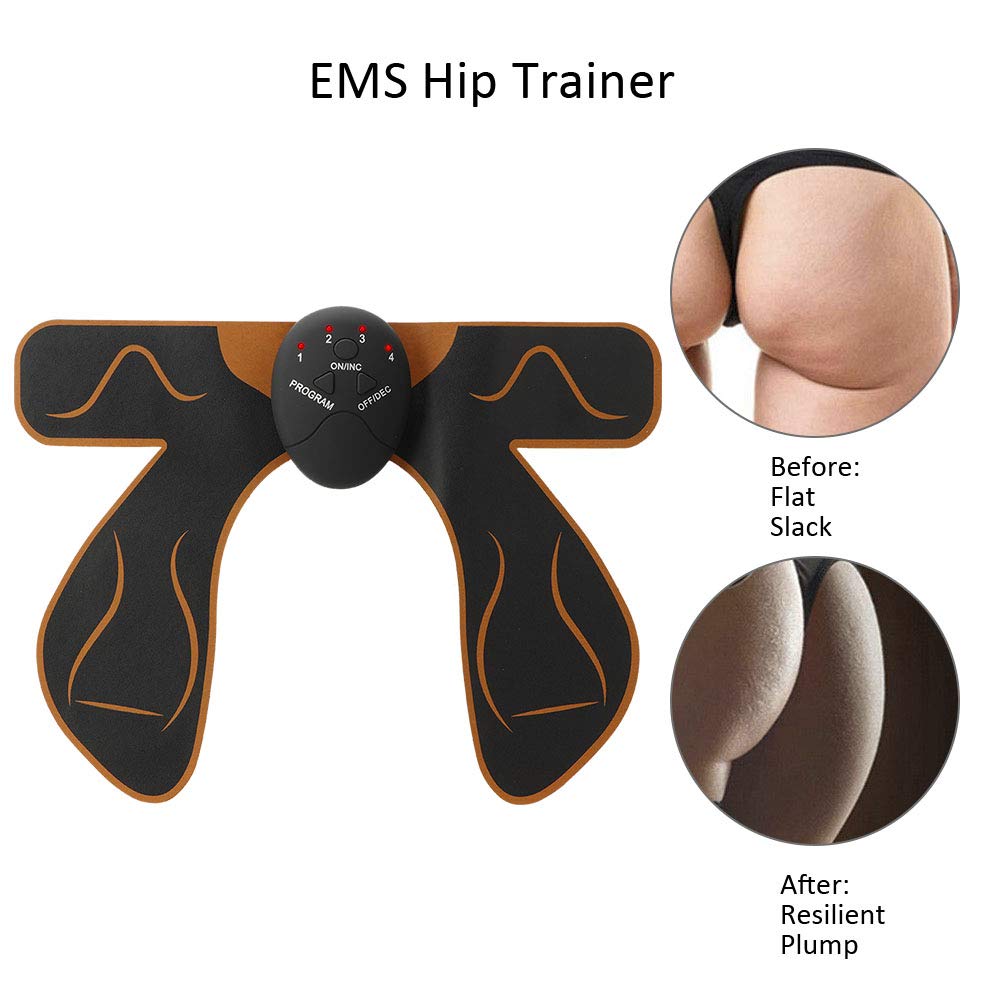 Ems Po Trainer, Hip Trainer Gesäß Gesäß Stimulator Tools Gesäß Hiptrainer Gesäß Maschine Hilft Beim Mästen/straffen Der Hüften Muskelstimulator Übungs Gesäß Mann Und Frau(bear Paw)