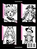 Sexy Beauties in Costumes Coloring Book #1