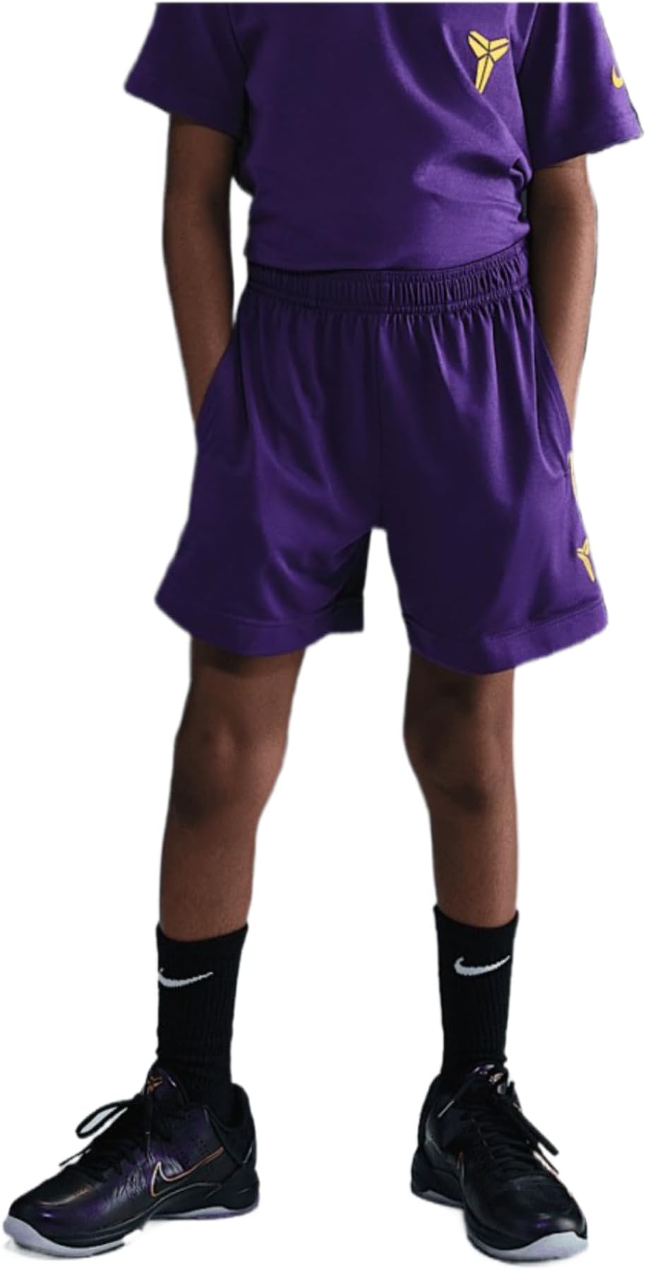 gold and purple kobes