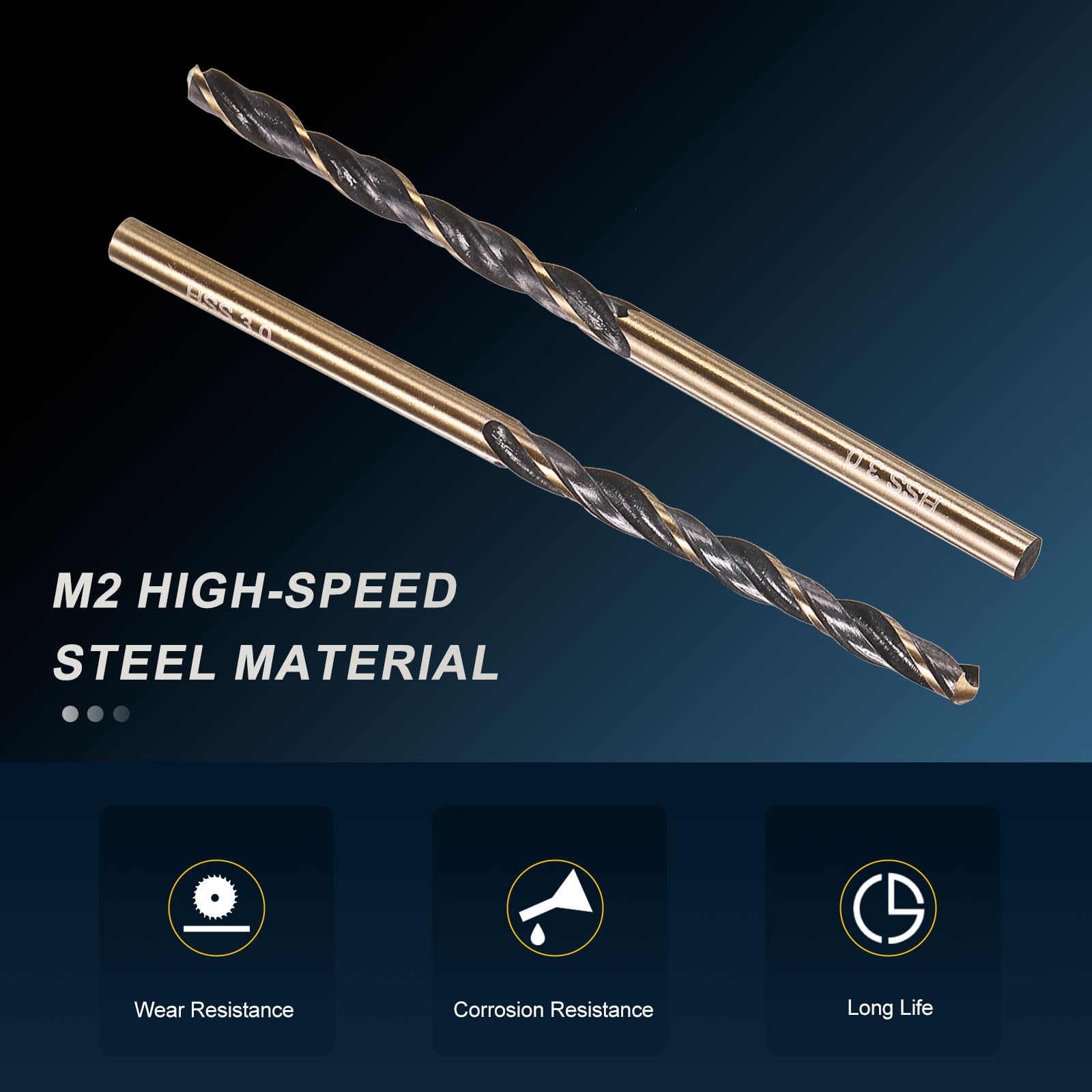 PATIKIL 3mm Drill Bit - Image 3