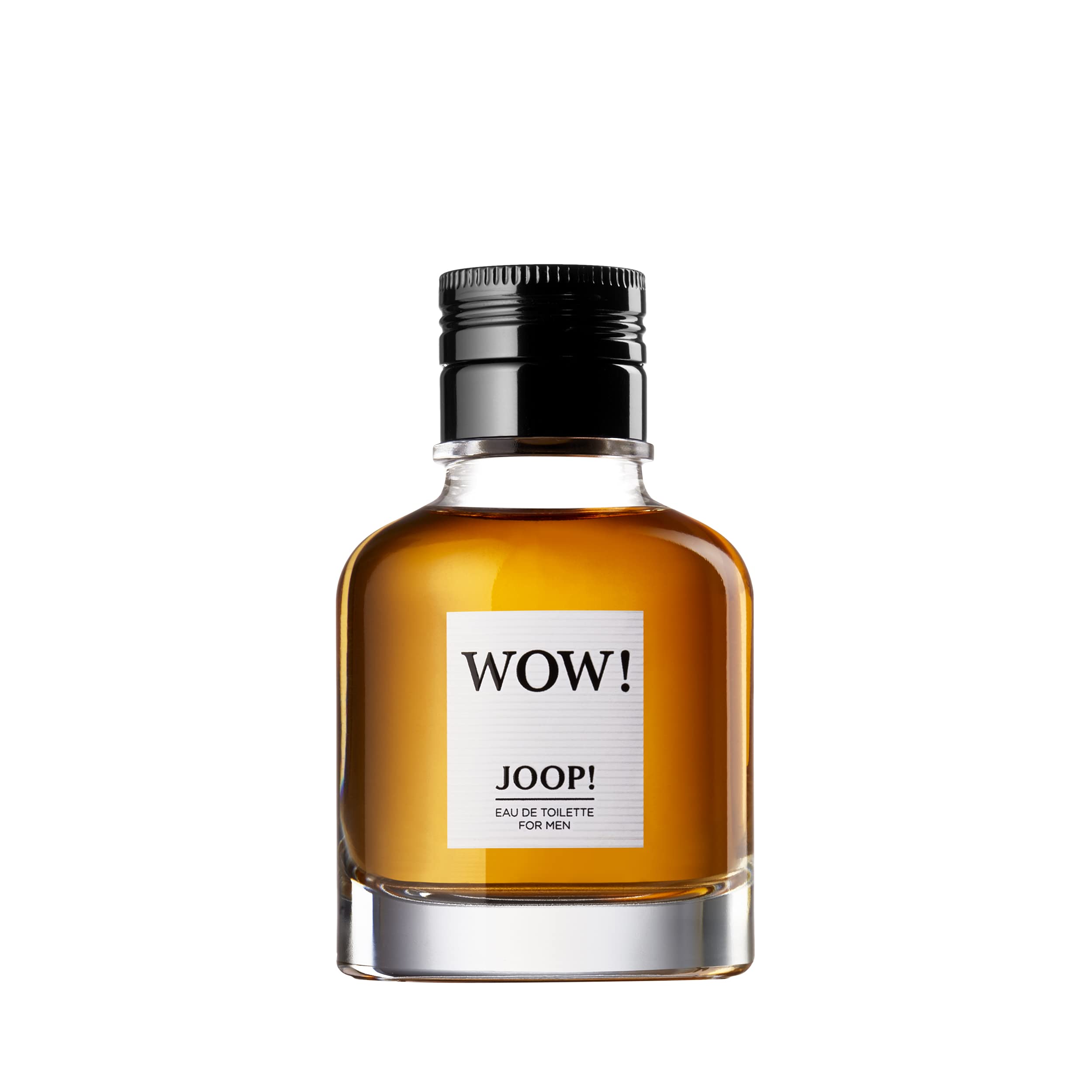JOOP! Wow! - Eau de Toilette for Men - Woody Fragrance with Notes Of Cardamom, Violet Leaf, Geranium, Fir Balsam, Vanilla and Tonka Bean - Medium Longevity - 40ml