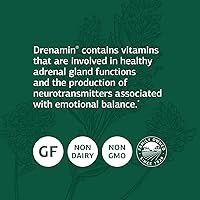 Vista 3 de Standard Process Drenamin - Suplemento de Función Suprarrenal para una Respuesta Saludable al Estrés - Apoya la Producción de Energía Saludable