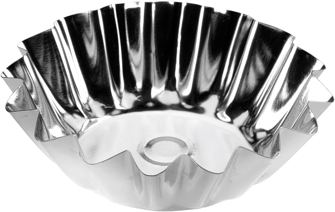 Tescoma Stampo per Dolci Tartellette in Metallo Set 6 Pezzi - Delicia