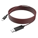 USB-C Cable for G7 SE, G7, T4 Kaleid (Black & Red)
