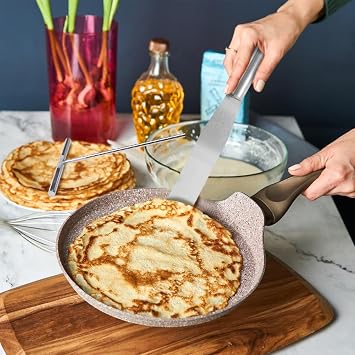 2 Pieces Stainless Steel Crepe and Spatula Distributor T-Shape