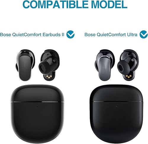 Miniatura 2 de SURITCH Funda para auriculares Bose QuietComfort II 2022QuietComfort Ultra 2023, funda protectora a prueba de golpes para Bose QC ii 2, accesorios