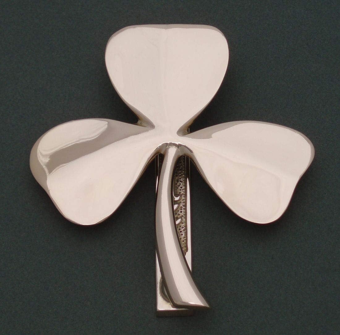 Robert Emmet Medium Brass Shamrock Failte Door Knocker