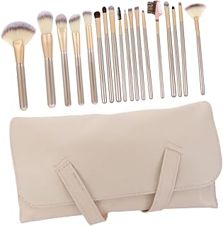 18 brochas de maquillaje con mango de madera ...