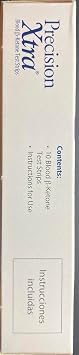 Precision Xtra Blood Ketone Test Strips, Unboxed, Sealed, 50 Test Strips, Exp: 10/2018+