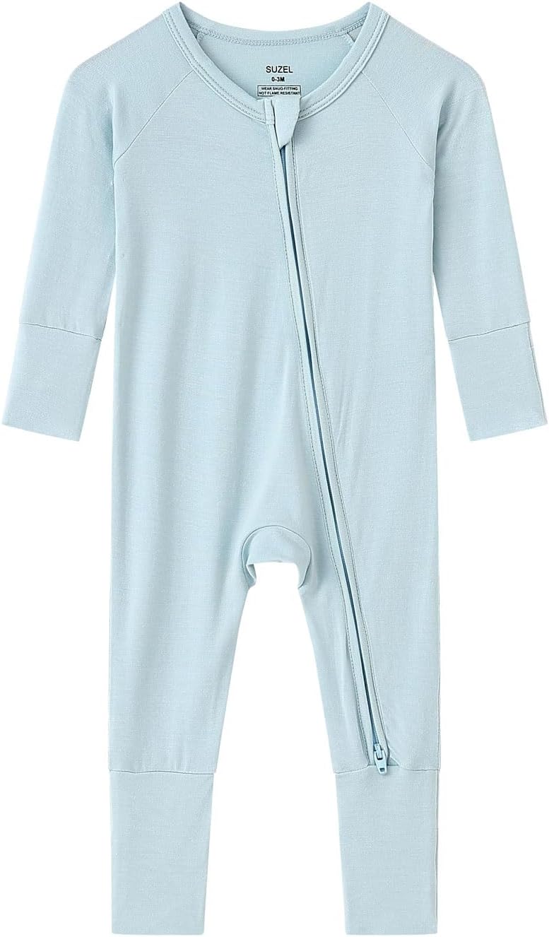 Baby Viscose from Bamboo Footless Pajamas Boys Girls Zippy Pjs Sleep 'N Play Romper - 0-24 Months - Image 3