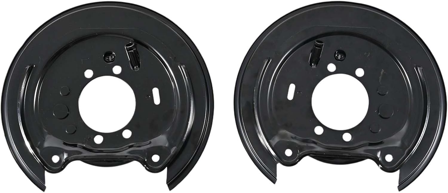 Rear Left and Right Side Brake Dust Shield Compatible with Subaru Legacy/Outback 2000-2009, for Subaru Baja 2003-2006, Rear Disc Brake Backing Plate, Replace 26704AE050, 26704AE040 (2PC)