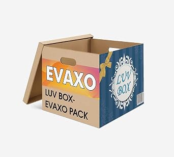 EVAXO LUV BOX - VARIETY , CLEAR FRUIT 16.9 OZ , PACK OF 8 ( ISLAND BREEZE , FRUIT PUNCH , RED RASPBERRY , STRAWBERRY WATERMELON ), 16.9 Fl Oz (Pack of 8)