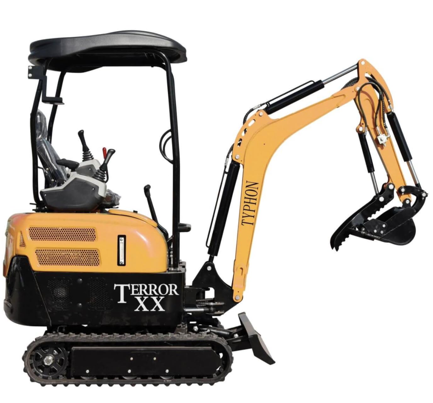 Amazon.com: 4,000 lb TYPHON Terror XX Mini Excavator Rubber Track