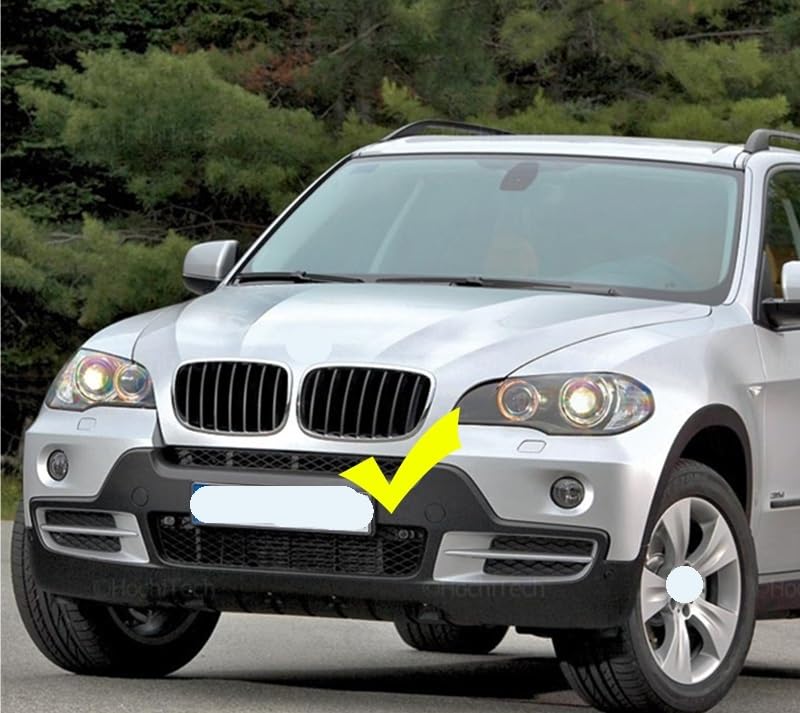 Grille de calandre double latte pour BMW X5 E70 et X6 E71 E72 de 2007 à 2014 - 3