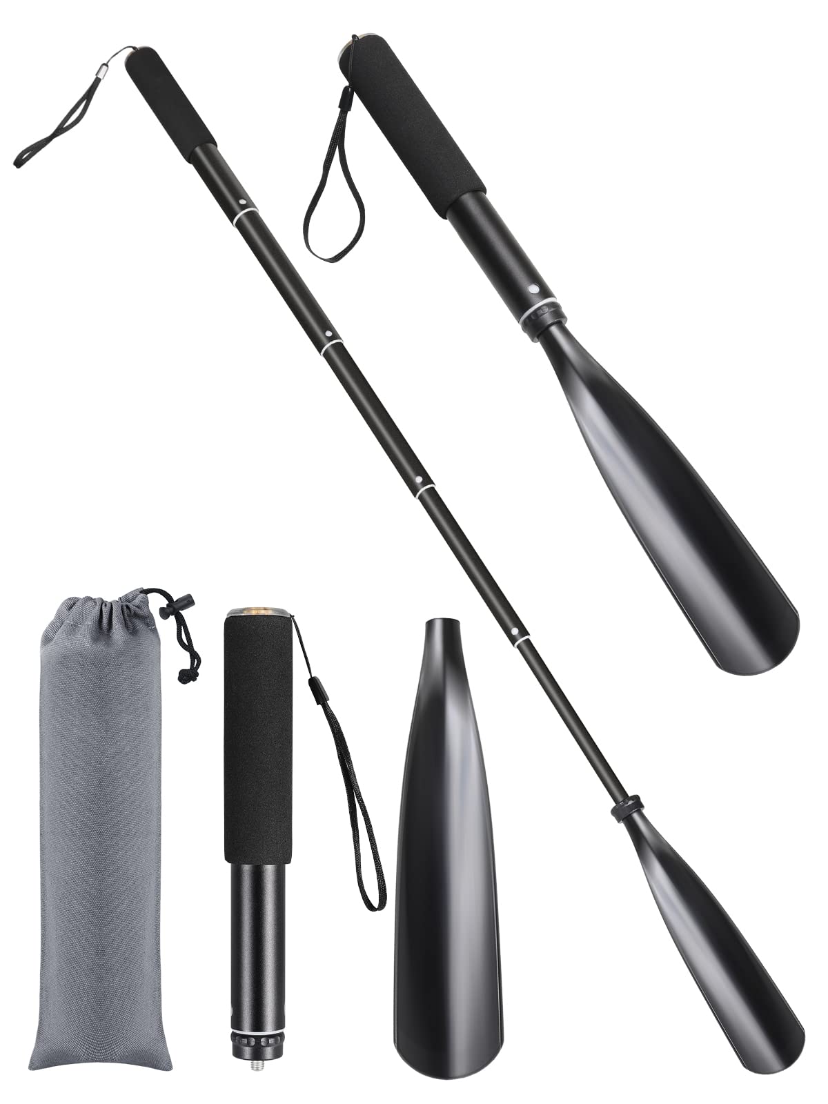 Calzascarpe Telescopico Lungo - Regolabile 38-94 Cm, Con Manico In Alluminio, Per Mobilità Ridotta - Foto 7