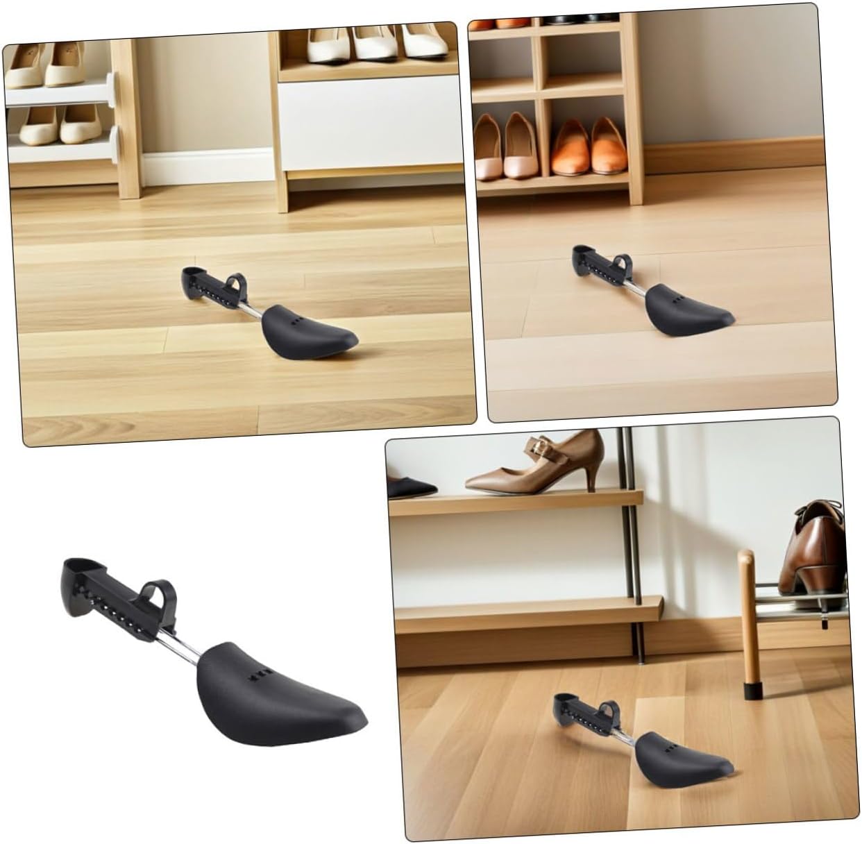 Holibanna 8 Pairs Adjustable Shoe Trees for Men Anti-deformation Shoe Stretcher Supports Leather Wide Feet Compatible Shaper Inserts for Sneakers and Boots