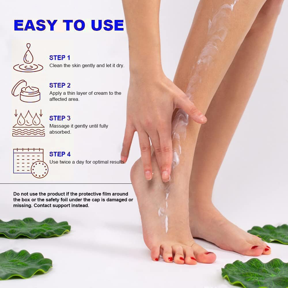 Urea Cream 40 Percent Foot Cream, Cracked Heel Repair & Callus Remover for Dry Hard Skin, Deep Moisturizing Foot Moisturiser - Image 3