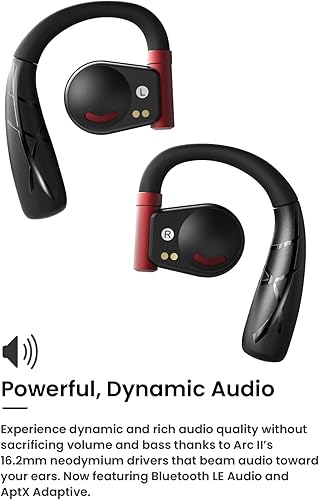 Miniatura 7 de Cleer ARC II Sport Auriculares de Oreja Abierta, Auriculares Inalámbricos Verdaderos con Micrófono Dual, Resistentes al Sudor, Conexión Multipunto,