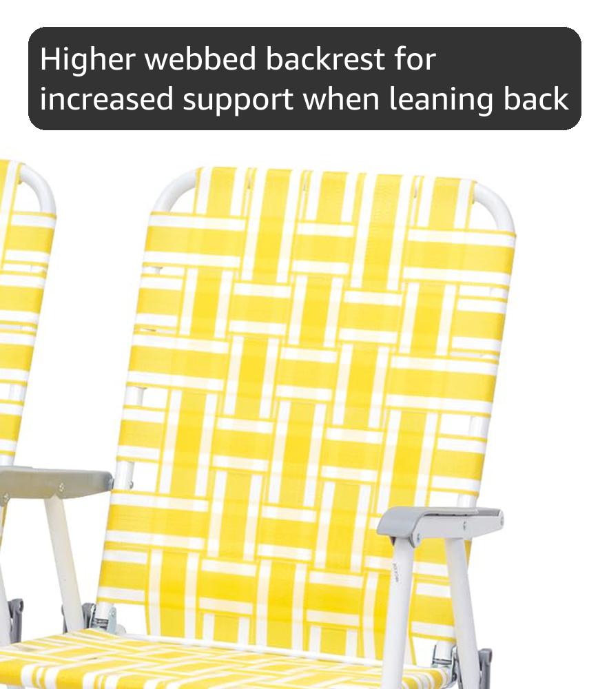 Amazon.com : Kcelarec Set of 2 Patio Folding Lawn Chair, Outdoor
