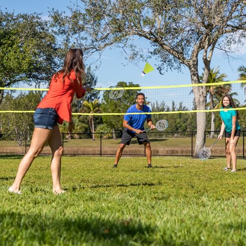 Image of WHiZZ Durable Nylon Badminton Plastic Shuttlecocks for Beginner & Recreational Game
